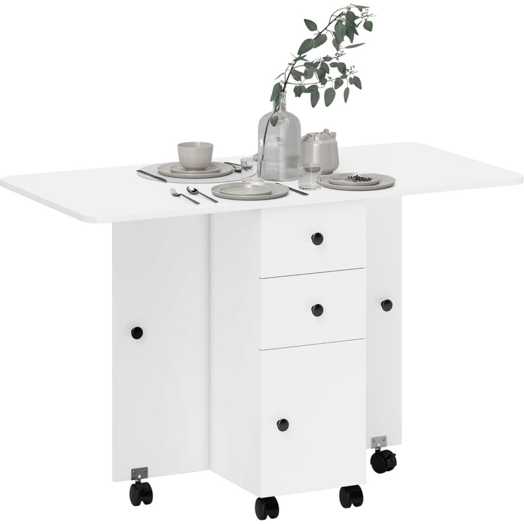tavoli da sala pranzo bianco per con ripiani