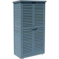 Armadio Armadio da giardino 'Space' - 87 x 46,5 x 160 cm - Blu cielo