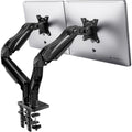doppio bracci per monitor nero