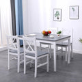 Tavolo sogesfurniture Set da pranzo da 5 pezzi, con tavolo da pranzo, 108 x 65 x 7