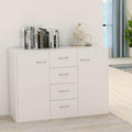 Armadio Home Giardino,Credenza Bianco 88x30x65 cm Legno Ingegnerizzato 88x30x65 cm