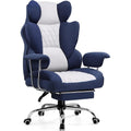 Sedia regolabile in altezza blu