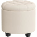ottomane beige per ingresso relax