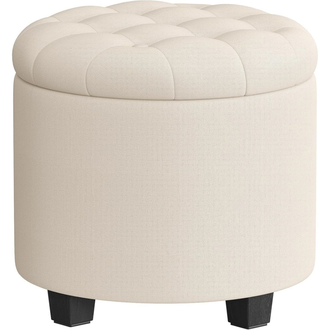 ottomane beige per ingresso relax